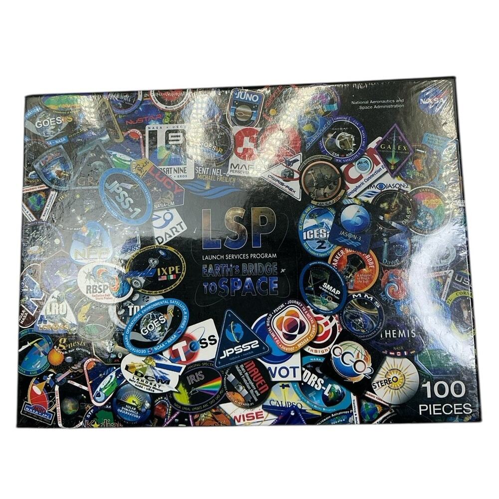 NASA LSP Launch Services Program EARTH'S BRIDGE TO SPACE 100 Pc Jigsaw Puzzle